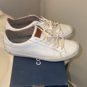 Cole Haan White and Brown Sneakers